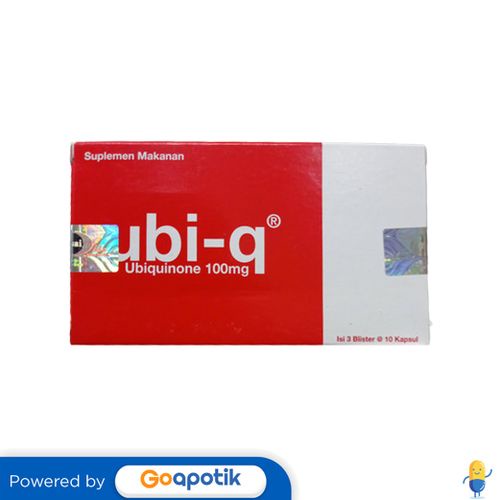 Ubi Q 100 Mg Box 30 Kapsul