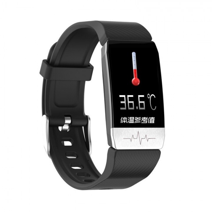 643 MAFAM T1 Thermometer Bracelet Watch SpO2 Heart Rate Health Sensor