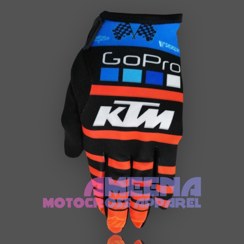 Sarung Tangan Motocross - Sarung Tangan Trail - Sarung Tangan MX Motor Fullprint - 008