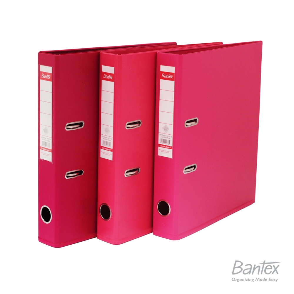 

[Artomas] Bantex Ordner A4 5cm Grape - Melon - Pink 1451V PVC Lever Arch File