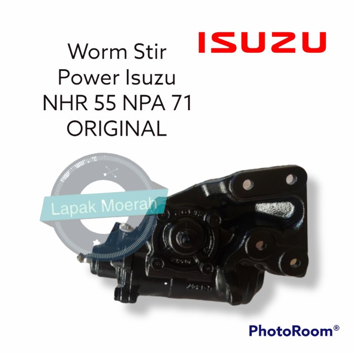 KWALITAS TERBAIK Worm Stir Power Isuzu NHR 55 NPA 71 ORIGINAL