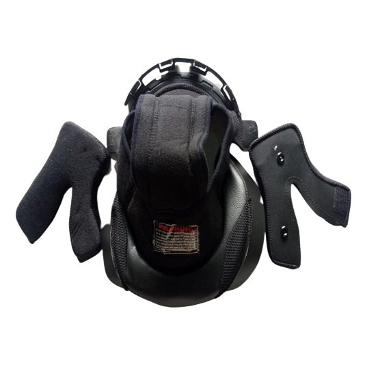 Busa Helm KYT RC10 full face kancing klip Plastik daleman busa helm KYT RC10