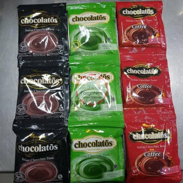 

Cokelat Bubuk Drink Chocolatos Srenceng 10 Pcs x 28 gr