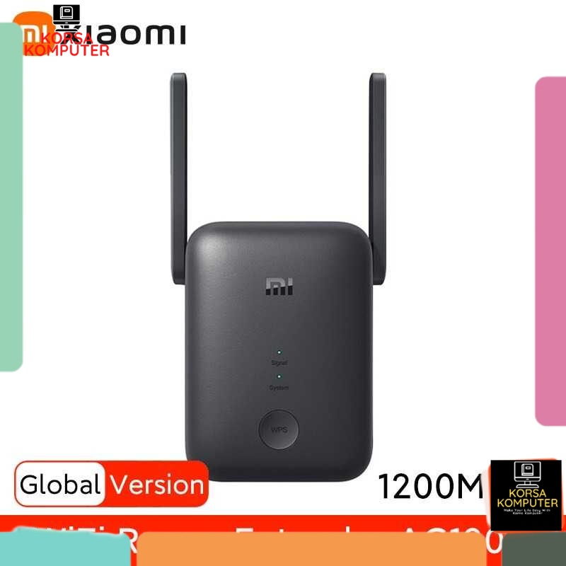 Extender Wifi Repeater 5GHz Wifi Range Extender 1200Mbps Penguat Signal Wifi Ruangan Rumah Kantor Pe