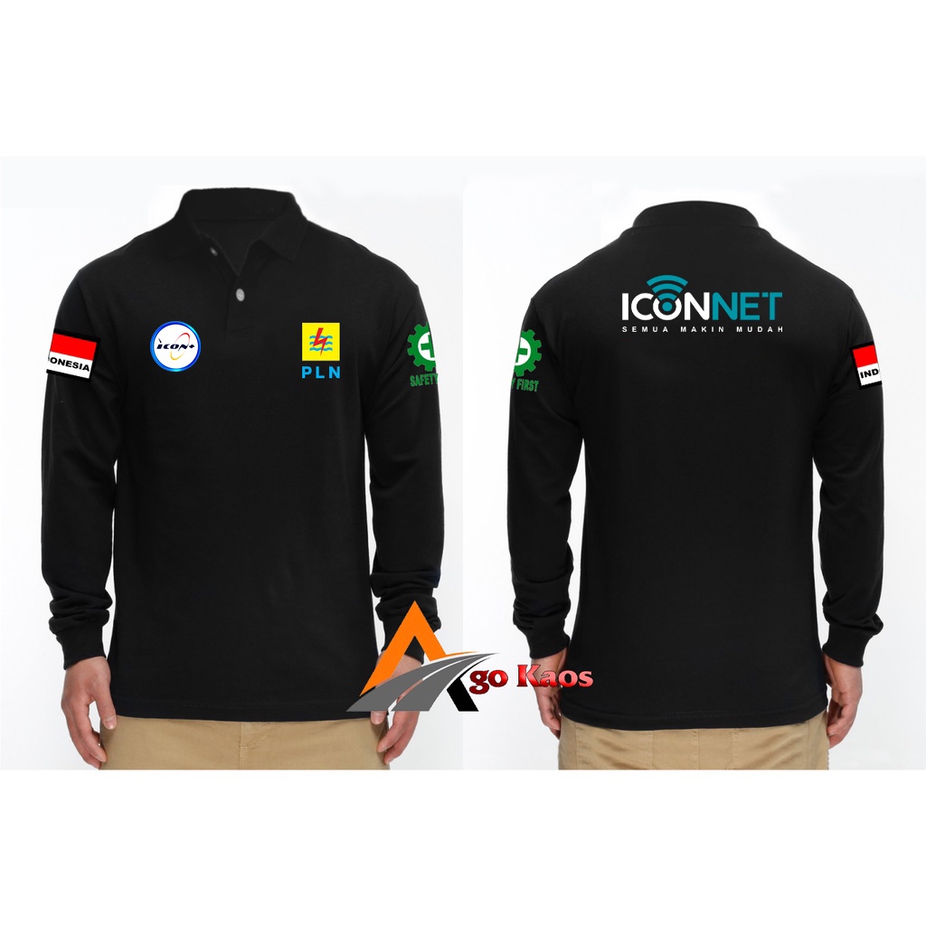 KAOS KERAH MODEL POLO ICONNET PLN