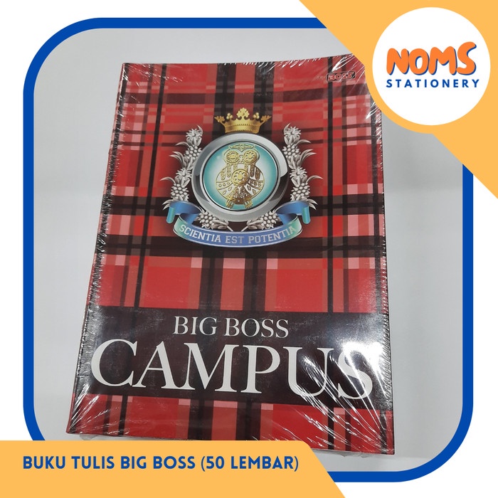 

✨BISA COD✨ -Buku Tulis Bigboss Isi 50 Lembar