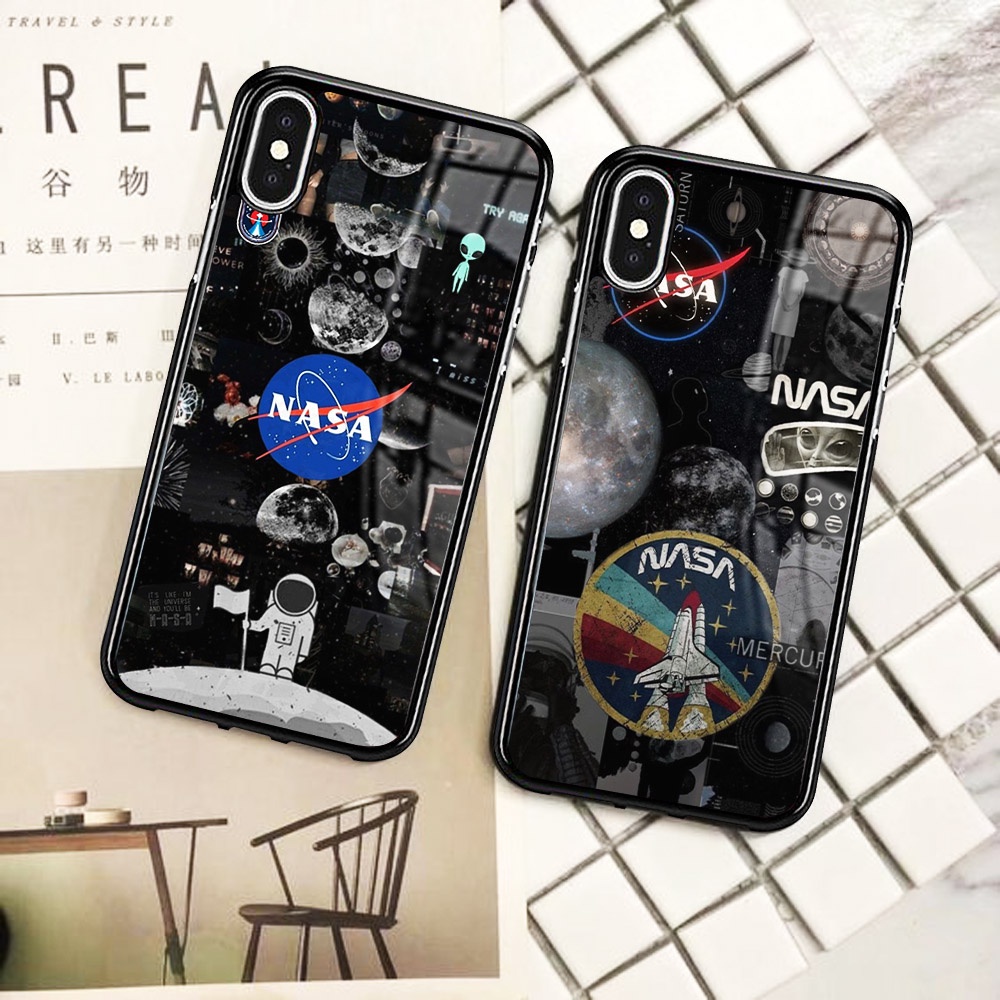 Case Glossy IPHONE 6 7 X XS XR 11 12 CC29 NASA