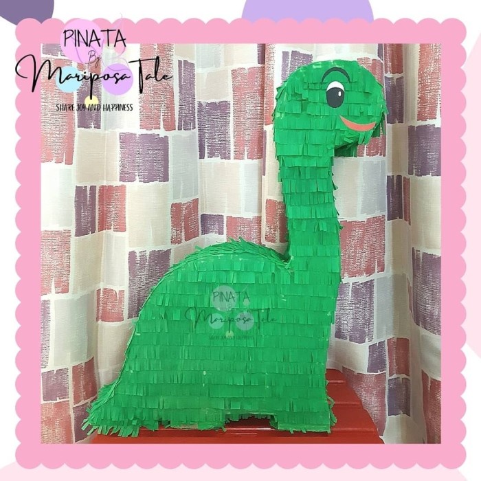 

Small Pinata Pull String Tarik Dinosaurs Dino Dinosaurus 2D