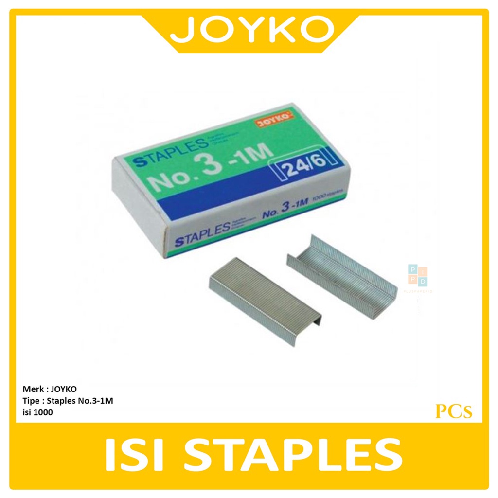 

JOYKO - isi Staples Besar No.3-1M - Pcs
