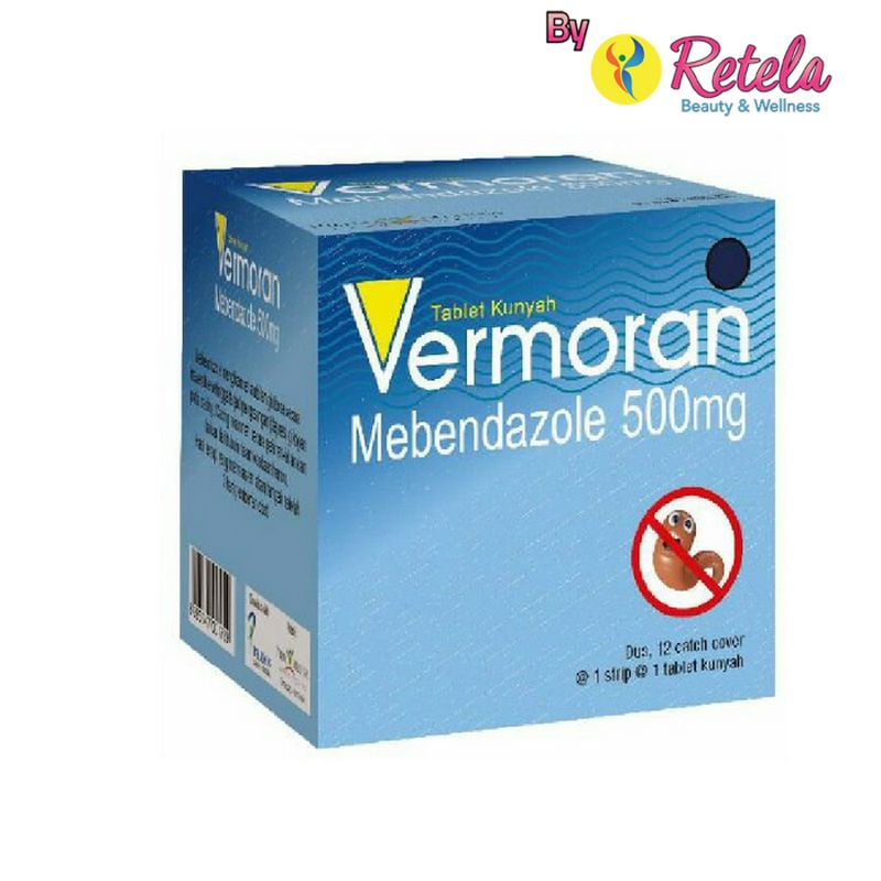 Vermoran Mebendazole 500mg 1 Strip