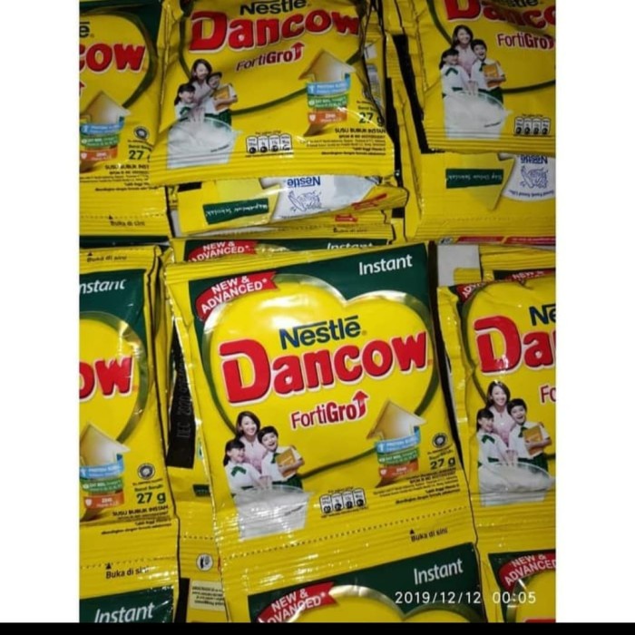 

Dancow Fortigro Instant dan Cokelat Satchet isi 5 x 27 Gr