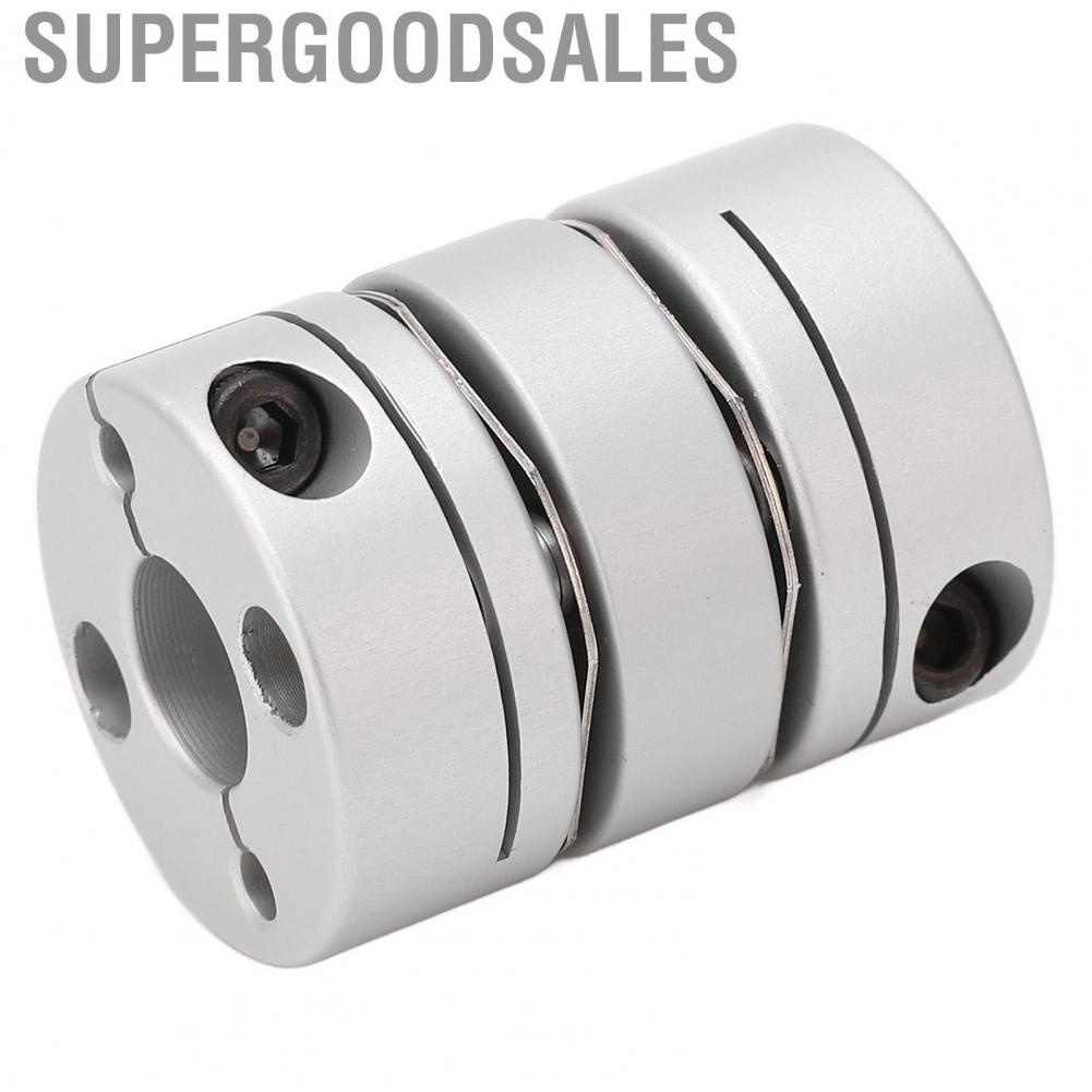 Supergoodsales Shaft Coupler  Firm Attachment Double Coupling Long Life Span for Stepper Motors