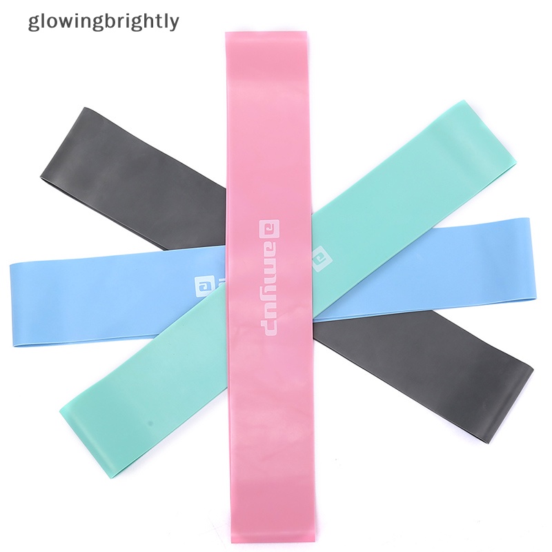 [glowingbrightly] Resistance Loop Band Kekuatan Fitness Gym Latihan Yoga Workout Pull up TFX