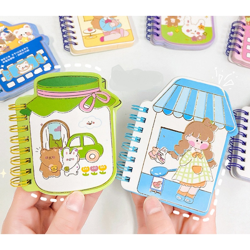 

Notebook mini rollover book karakter special edition