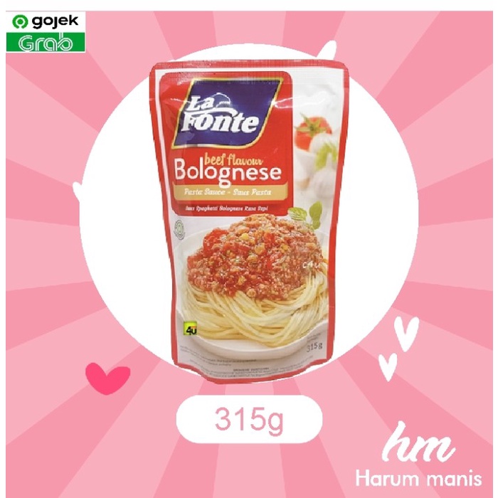 

LaFonte Saus Bolognaise pouch 315g