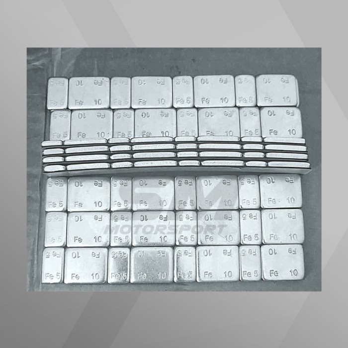 Besi Timah Balancing Pemberat Bengkel Ban Velg Roda Mobil 1 Kg