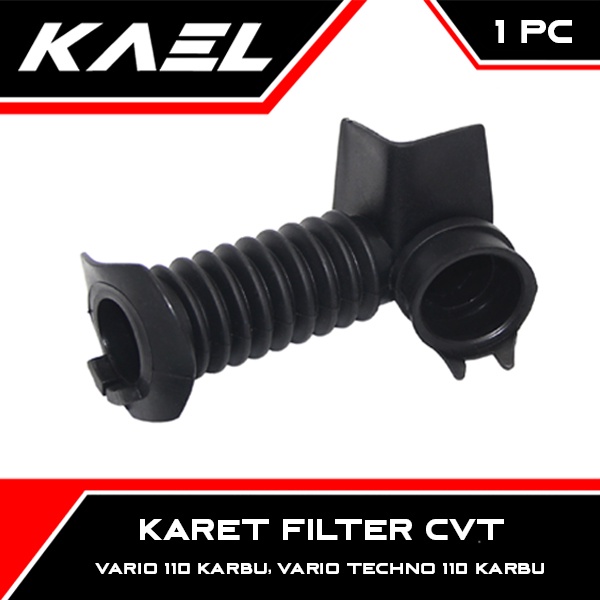 Karet Filter-Hawa-Sambungan CVT Honda Vario 110 Lama-Techno 110 Karbu