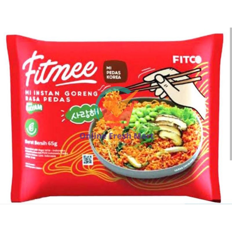 

Fitmee Mie Instant Goreng Pedas 65G - Online Fresh Mart Denpasar