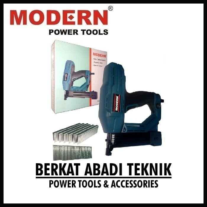 

TERBARU MODERN M30FU Staples Paku Tembak Electric Tacker Gun Nailer Nail Mesin