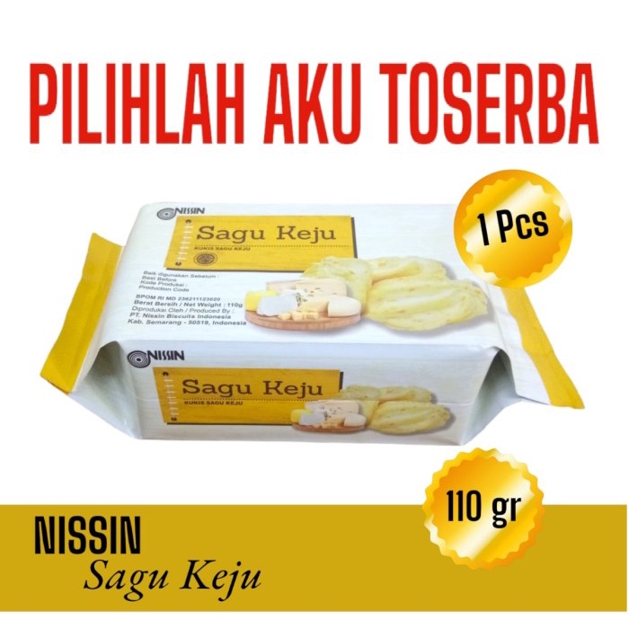 

Biskuit Nissin SAGU KEJU 100 gr - ( HARGA 1 PCS )