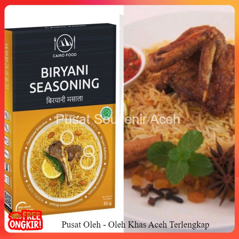 

Bumbu Instan Biryani Cairo Food 50 gr