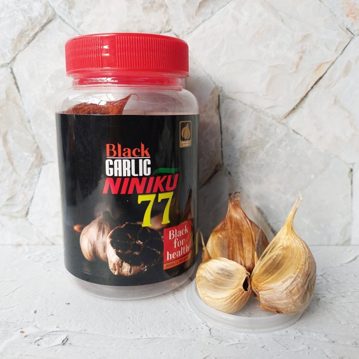 

Black Garlic Niniku 77 (Bawang Hitam) isi 100 Gram