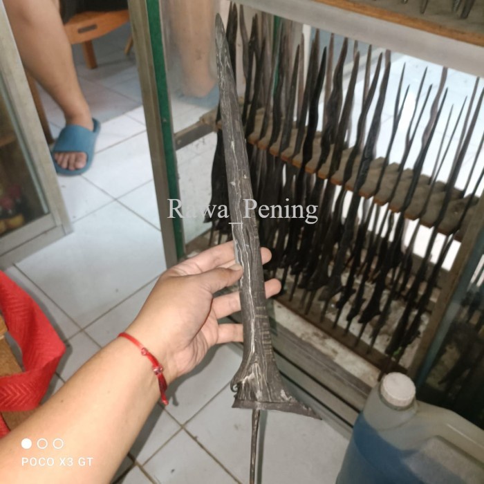 keris sempaner ngulit semangka bk megantara sengkelat lar bangau antik