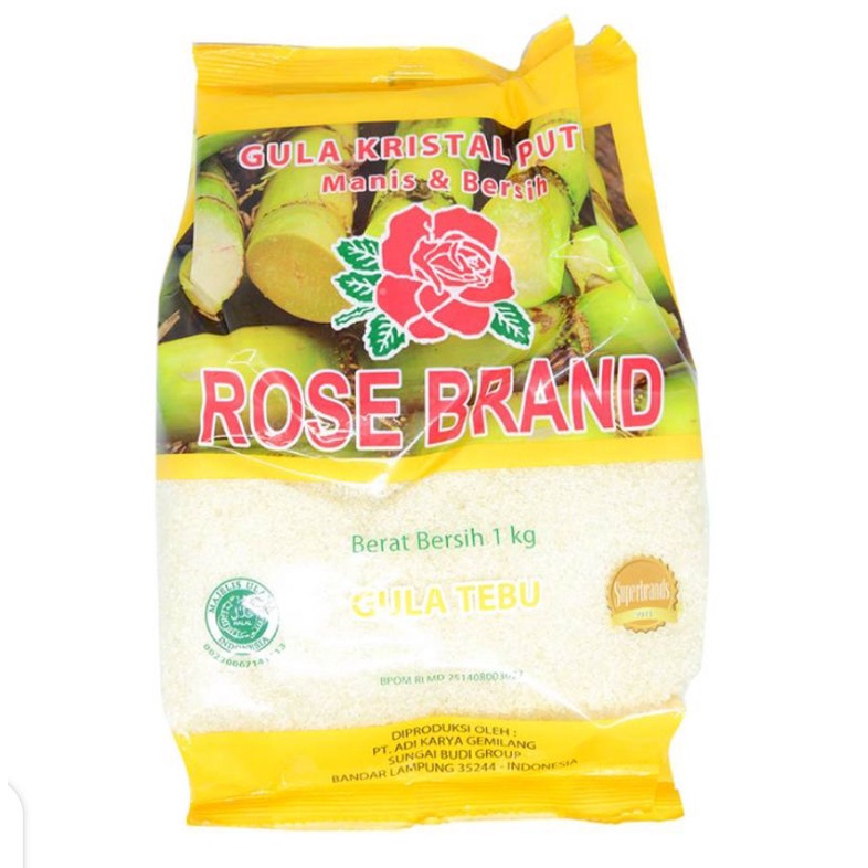 

[ JATIM ] Gula Premium Rose Brand kemasan 1kg