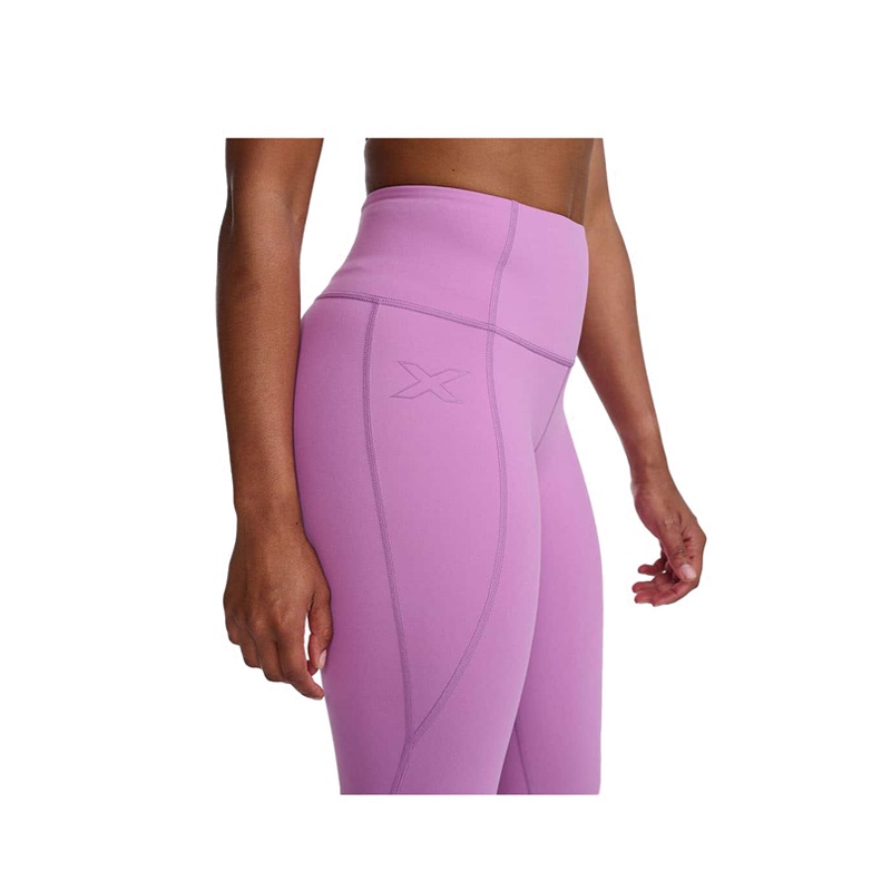 2XU WOMEN FRM HRISE COMP TIGHT - PURPLE