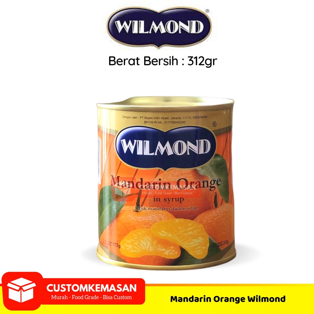 

Mandarin Orange in Syrup / Jeruk Mandarin Kaleng / Jeruk Dalam Kaleng 312gr