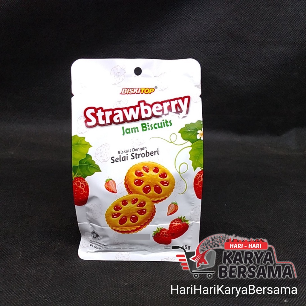 

BISKITOP STRAWBERRY JAM BISKUIT MINI POUCH 85GR