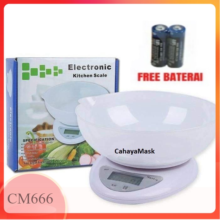 Timbangan Dapur Digital /Timbangan Mangkok Digital