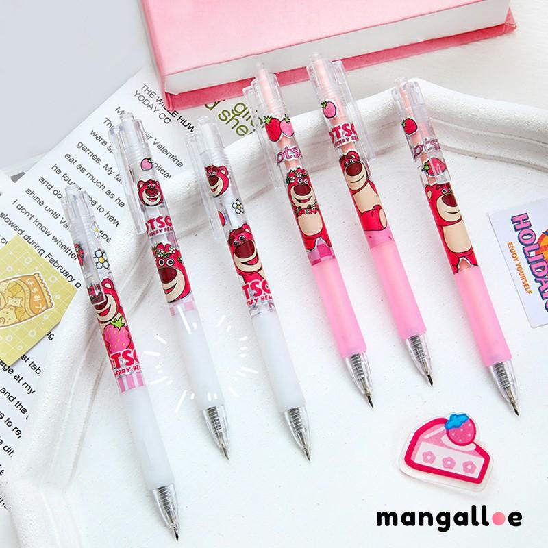 

Pena yang Dapat Ditarik Beruang Stroberi Pemotong Kertas Pemotong Portabel Lucu Pemotong Seni Kartun -MG