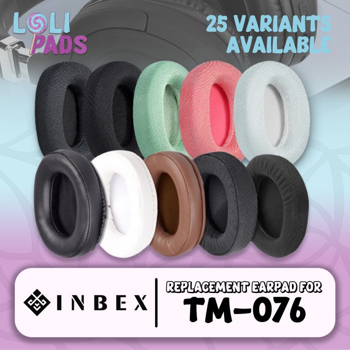 Busa Earpad Ear Cushion Inbex TM-076 TM 076 TM076 Pad Bantalan Earcup