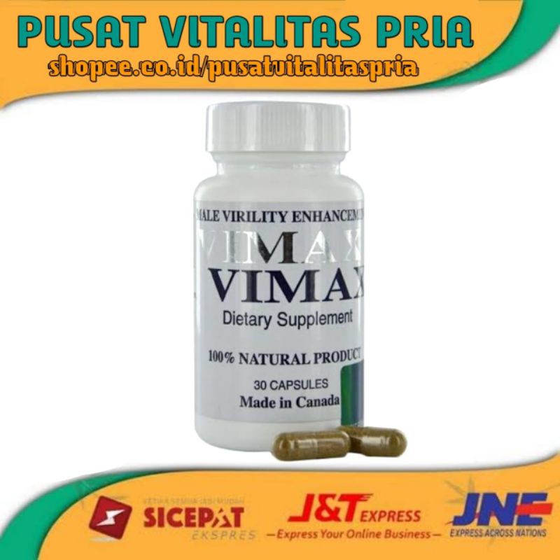 VIMAX ASLI ORIGINAL 100% VMAX MADE IN CANADA OBAT PEMBESAR ALAT VITAL_KELAMIN PRIA PERMANEN