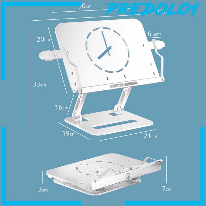 [Predolo1] Book Holder Foldable Tablet Holder Non Slip Hemat Tempat Untuk Dokumen Kantor