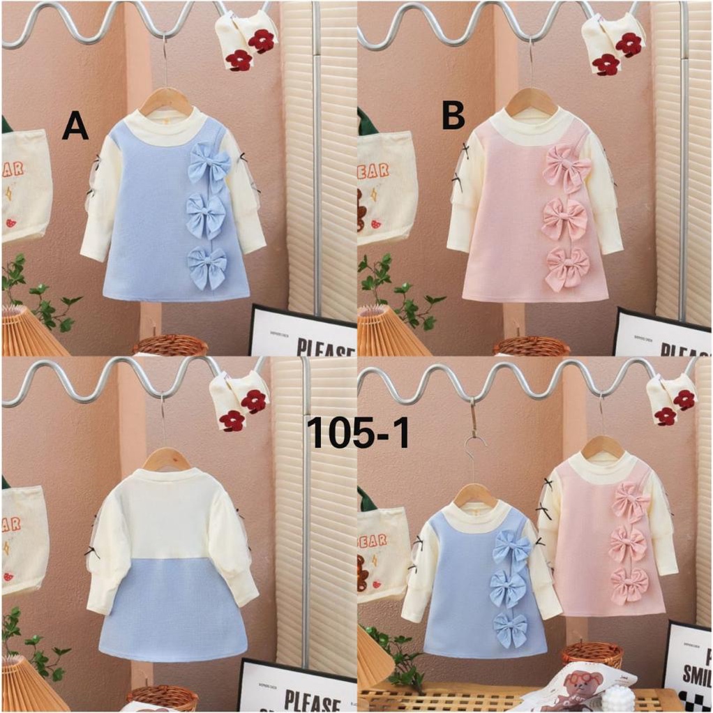 CL DRESS BABY KOREAN / DRESS BAYI DAN ANAK PEREMPUAN