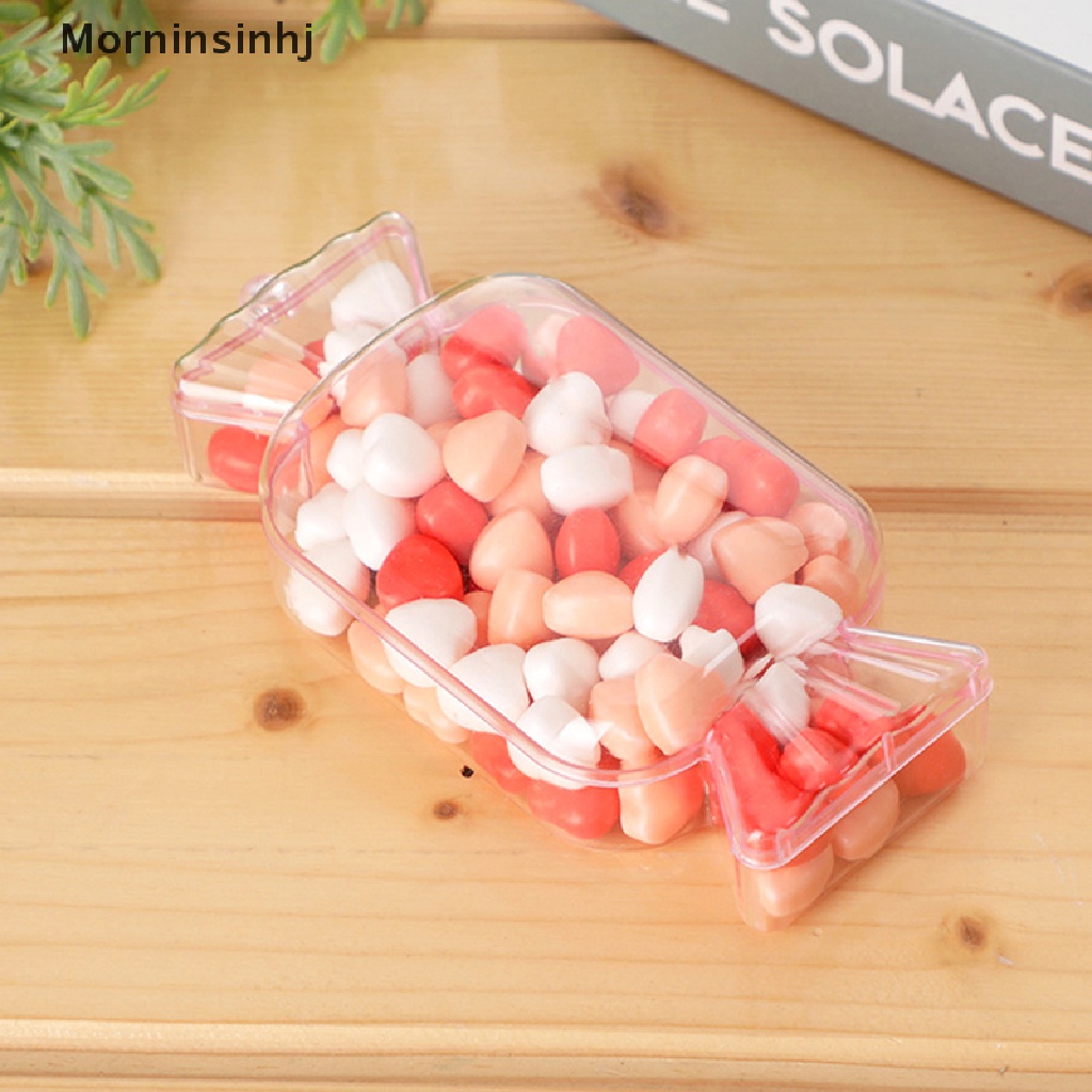 Mornin Bentuk Permen Besar Candy Box Gift Bags DIY Cookie Candy Packaging Boxes Suvenir Pernikahan Perlengkapan Dekorasi Pesta Ulang Tahun Box id