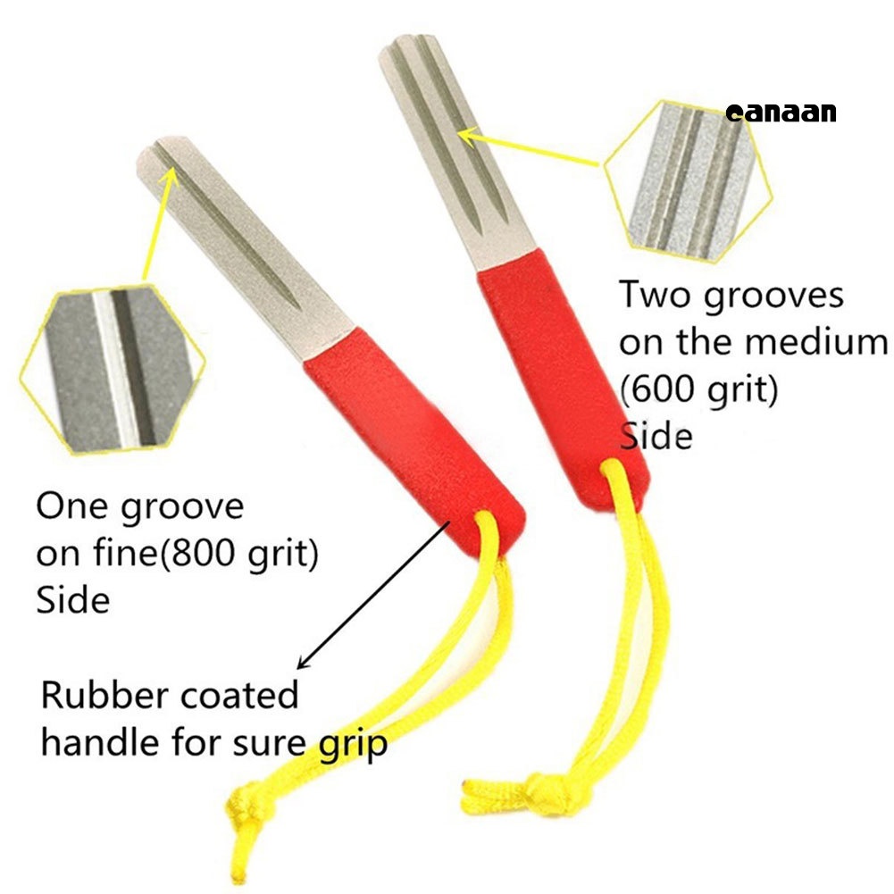 Cnn-alat Pengasah Kail Pancing Dua Sisi Batu Asah Alat Aksesoris Lalat