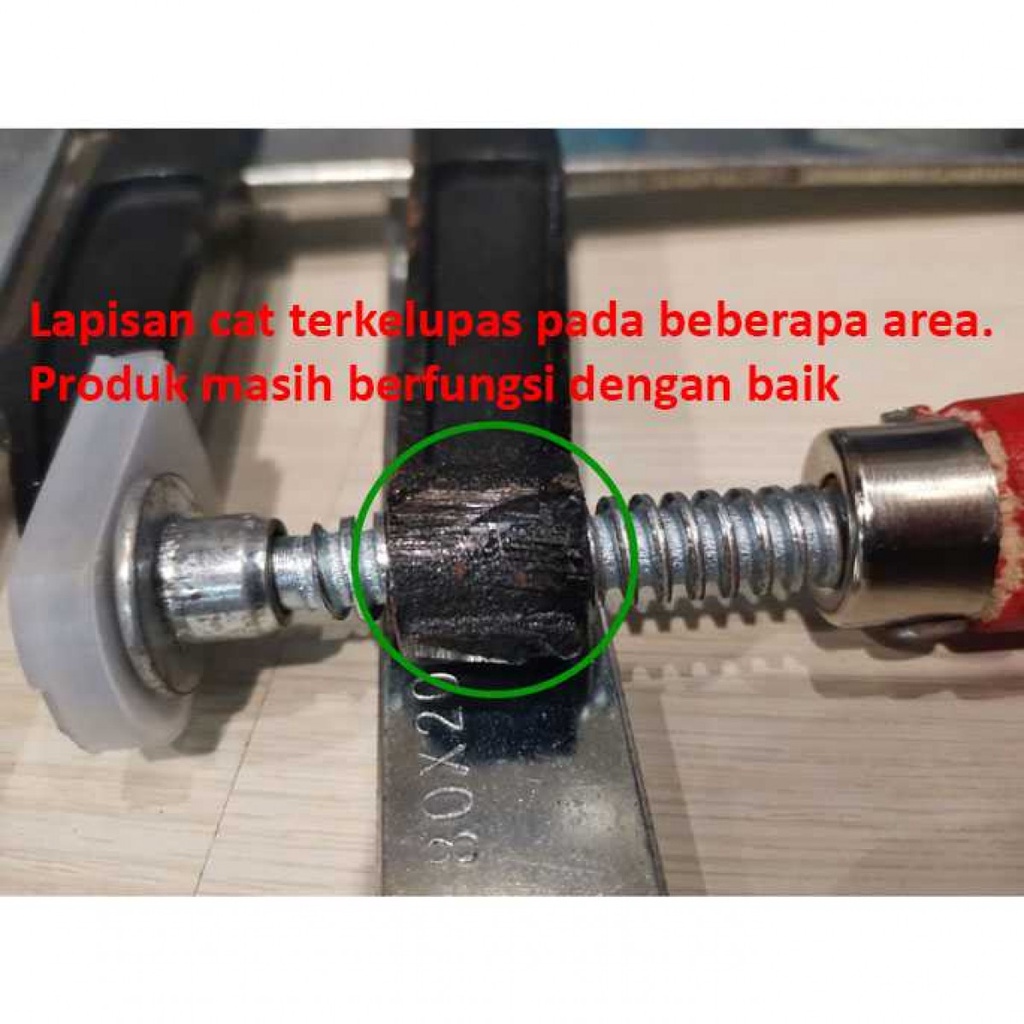 Klem Jepit Model F Clamp Papan Kayu Heavy Duty Woodworking