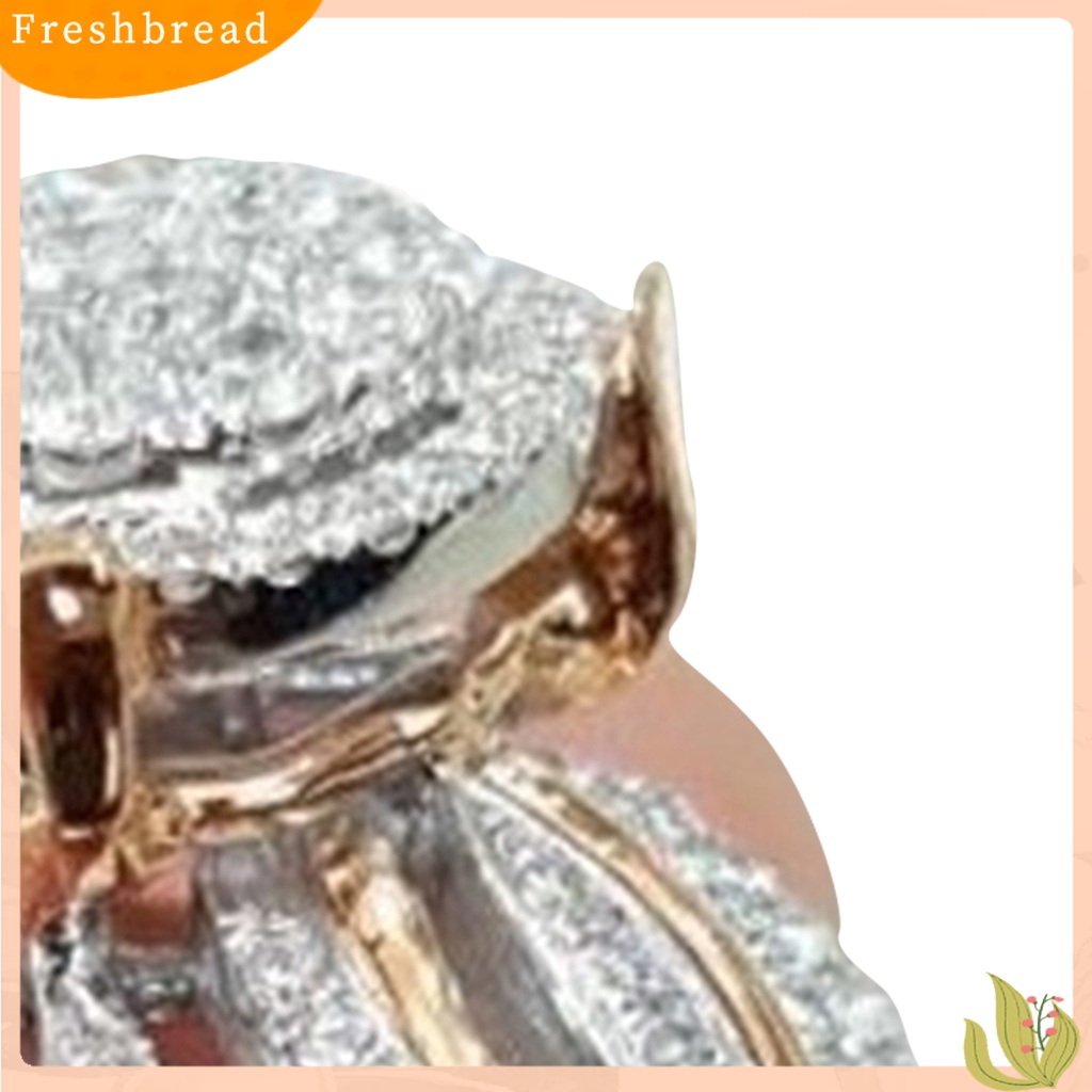 &lt; Freshbread &gt; Cincin Wanita Berlian Imitasi Hias Tidak Luntur Ringan Multi Layers Wedding Circlet Untuk Ulang Tahun