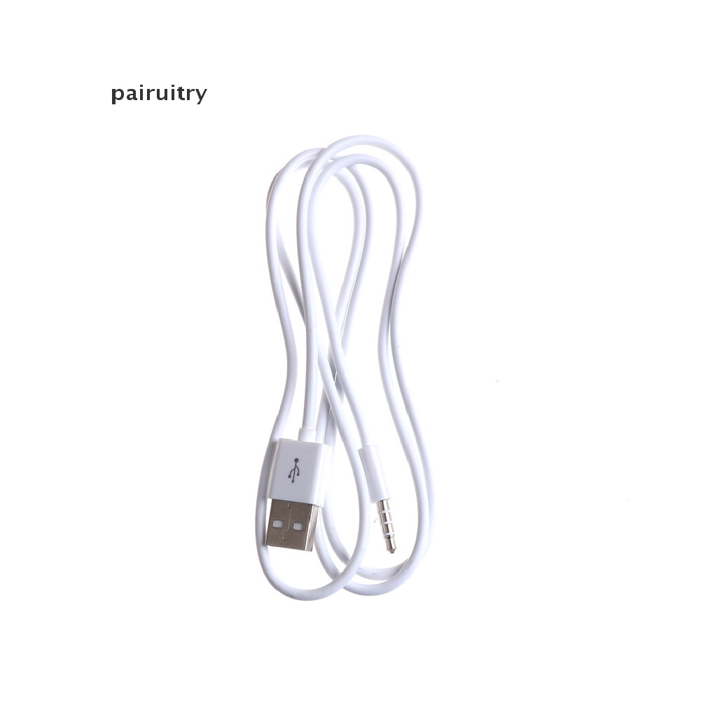 Prt 3.3FT 3.5mm AUX Audio Plug Jack Ke USB 2.0 Male Charge Kabel Cord Untuk MP3 PRT