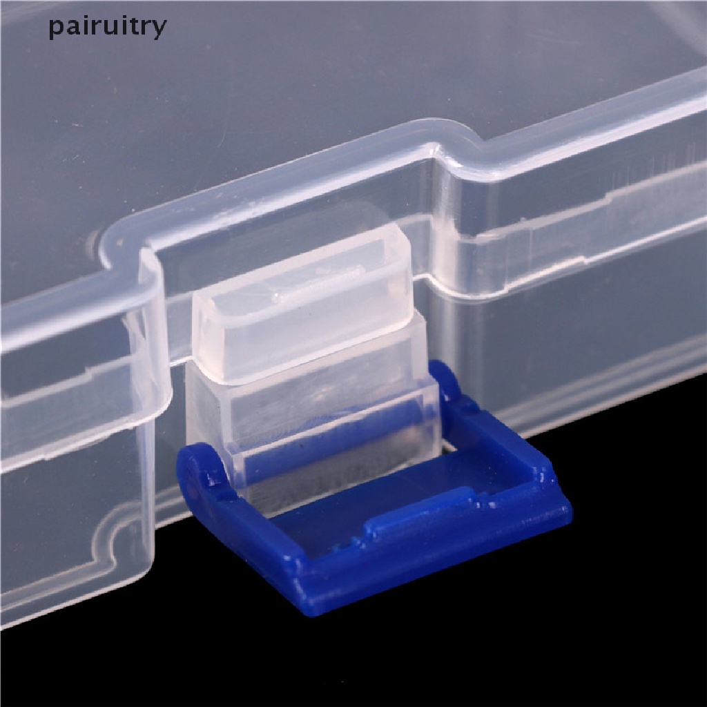 Prt Plastik Sekat Bening Kotak Penyimpanan Perhiasan Craft Container Organizer Case PRT