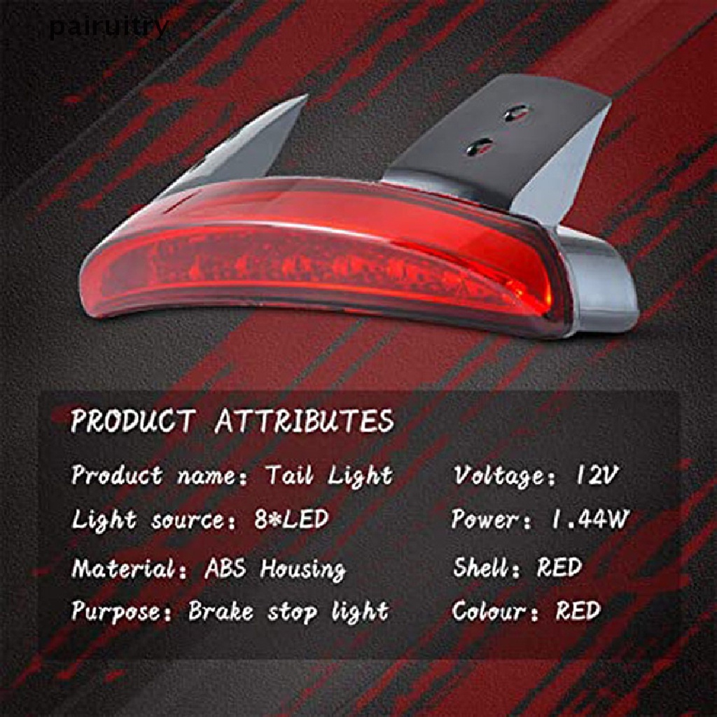 Prt Refitg Motor XL883 1200lampu Led Rear Tail, Lampu Rem Dan Lampu Berkendara PRT