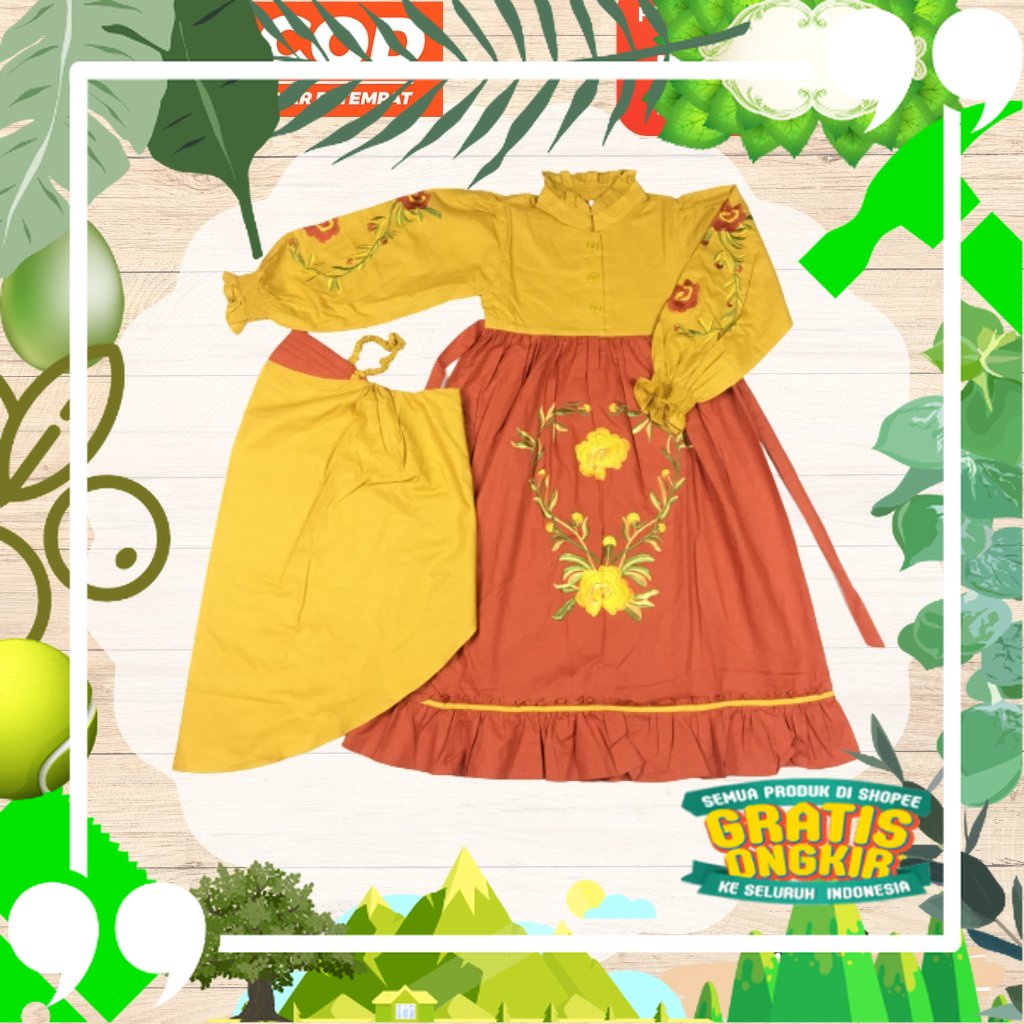 GAMIS By ALTHEA KIDS | TUNIK TERBARU 2023 LEBARAN | DRESS ANAK 4-5-6-7 TAHUN | JILBAB INSTAN SEGIEMP