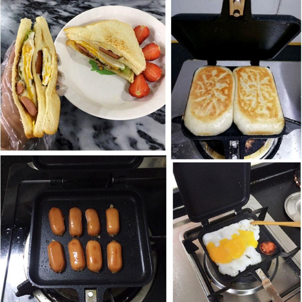 Populer Sandwich Maker Camping Toastie Maker Breakfast|Loyang Anti Lengket