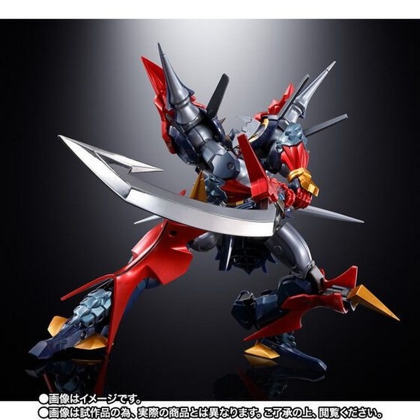 BANDAI Metal Build Soul of Chogokin GX-46R Dygenguar &amp; Aussenseiter