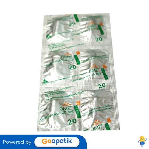 OMZ 20 MG STRIP 6 KAPSUL