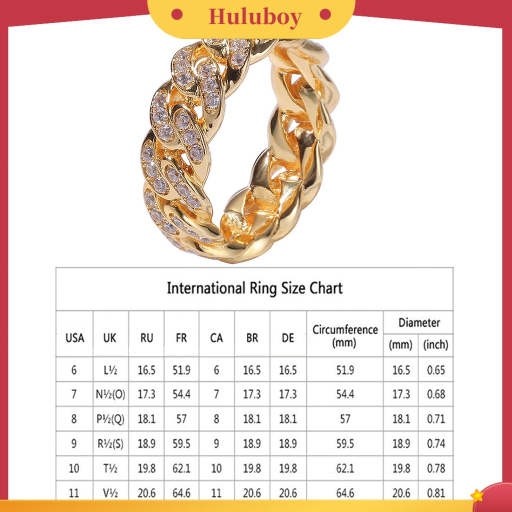 {Ready Stock} Fashion Memutar Cincin Kreatif Perhiasan Cincin Cubic Zirconia Alloy Finger Ring Untuk Hadiah