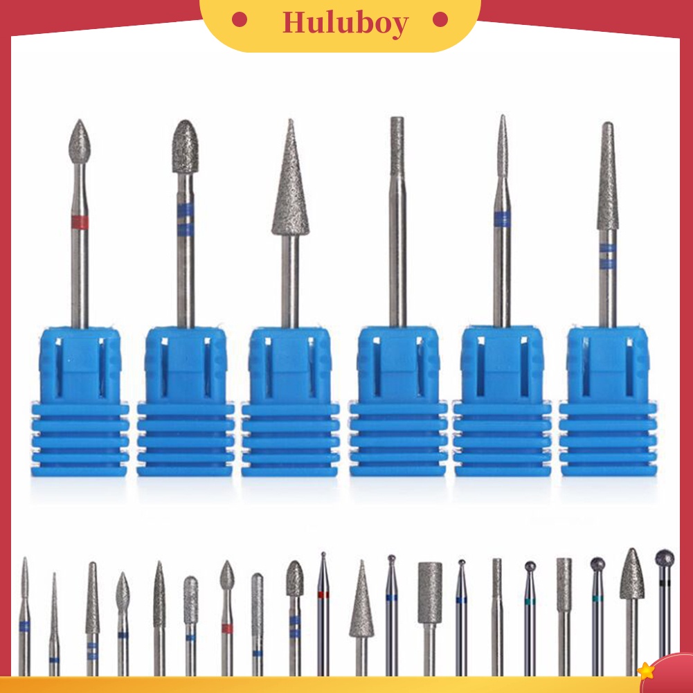 {In Stock} Mata Bor Nail Art Penghilang Kulit Mati Silinder Bola Kepala Jarum Alat Manicure